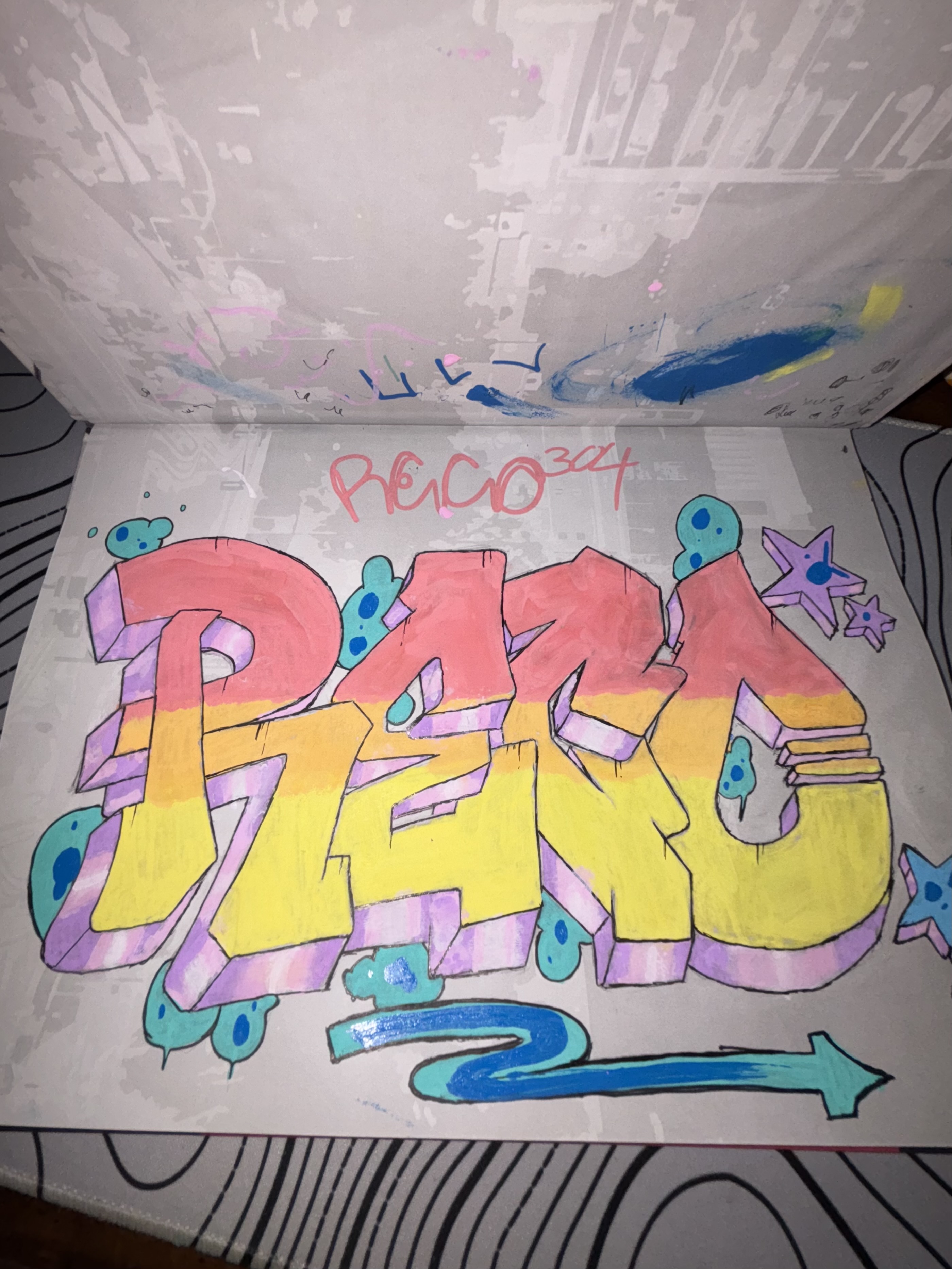 graffiti-style