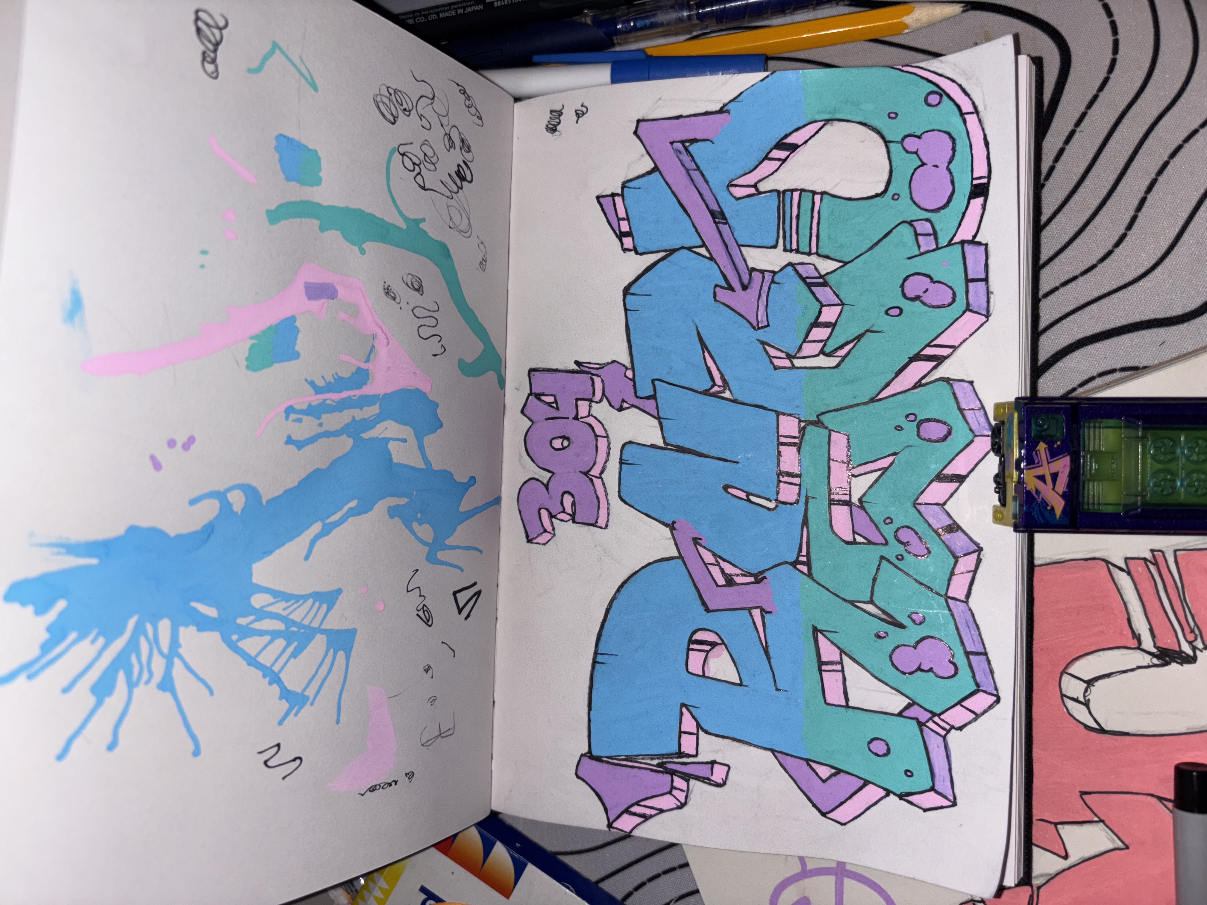 graffiti-style
